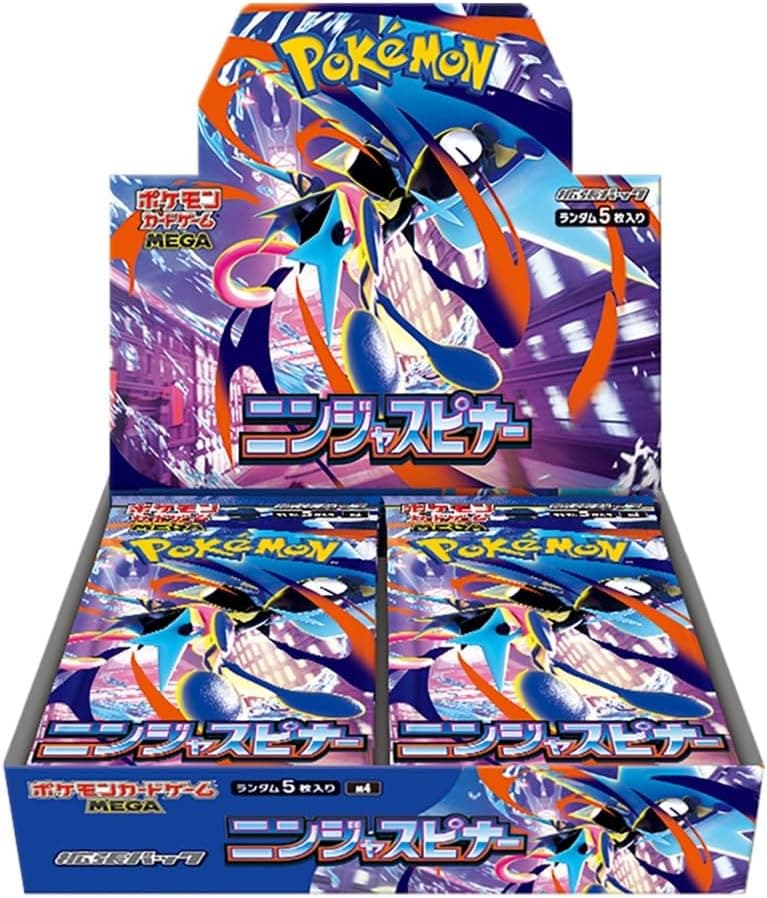 Pokémon Card Ninja Spinner – pack lẻ Nhật